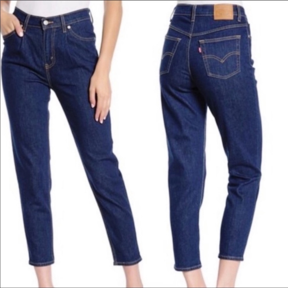 NWT Levi’s High Rise Mom Jean Size 28 - Picture 1 of 8